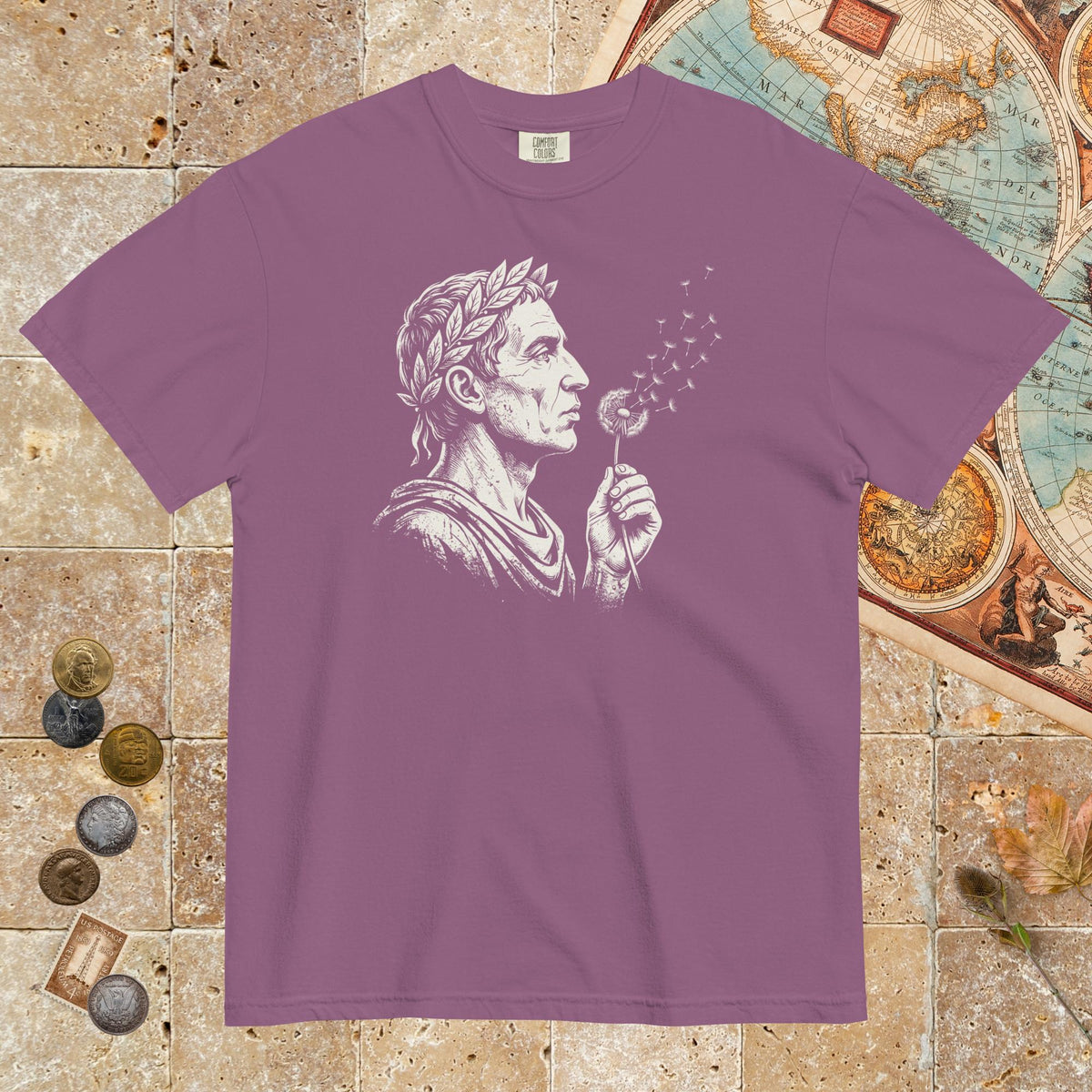Berry Caesar Blowing Wishes - Premium Tee - history buff gift by HistoHead
