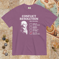 Berry Robespierre's Conflict Resolution - Premium Tee - history buff gift by HistoHead