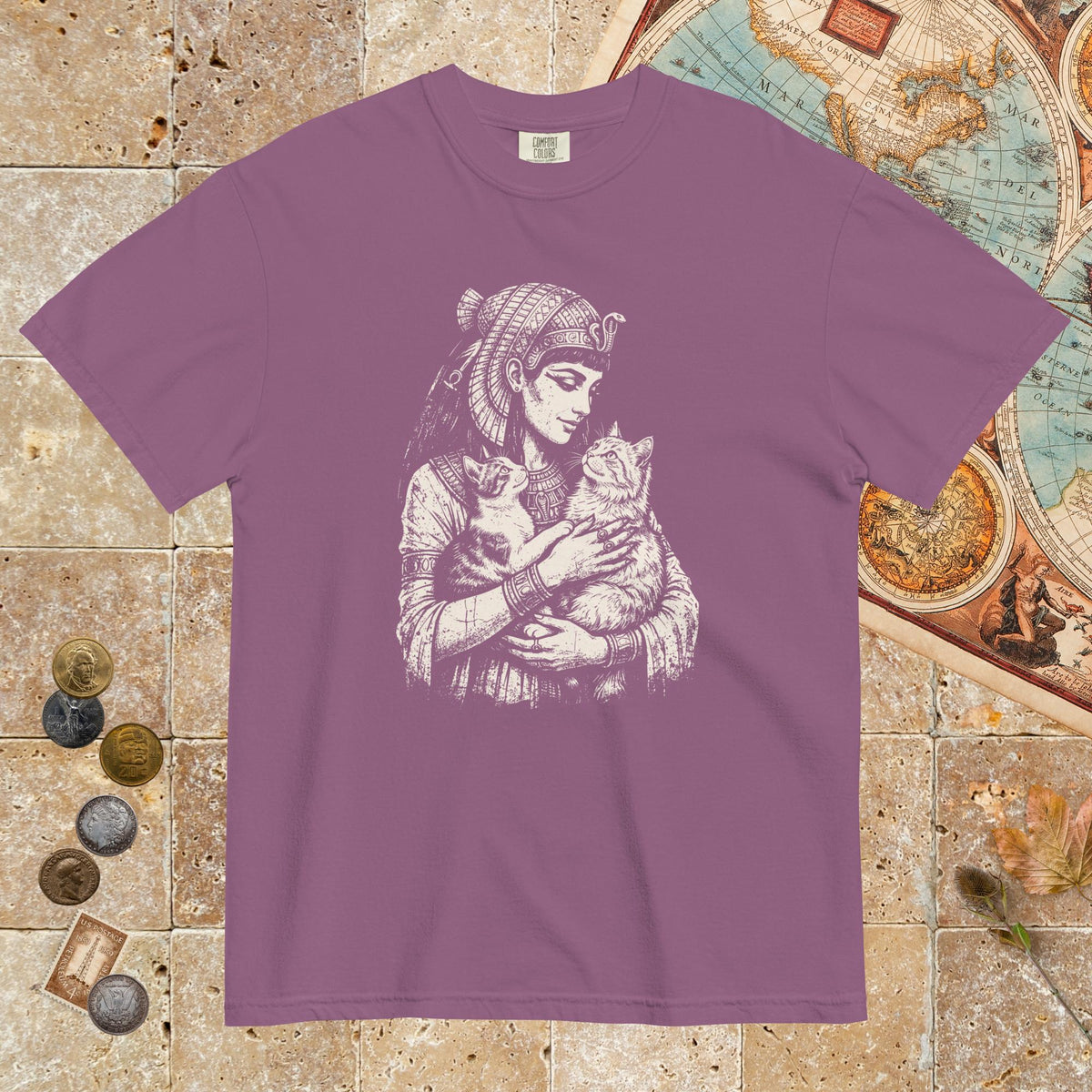 Berry Cleopatra's Cats - Premium Tee - history buff gift by HistoHead