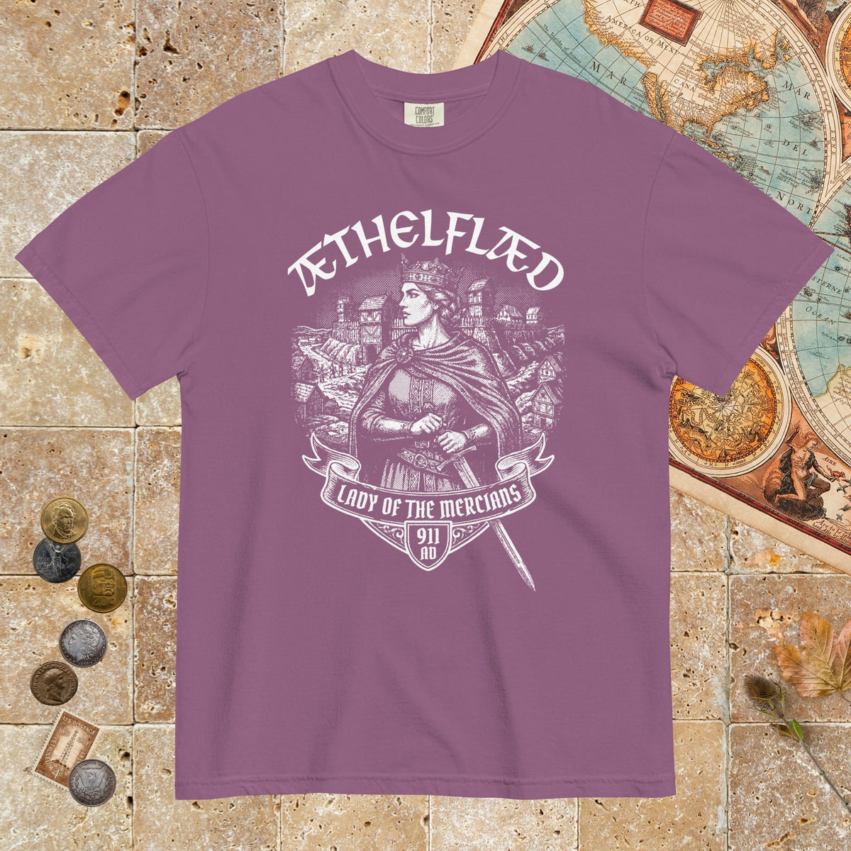 Berry Æthelflæd Lady of the Mercians - Premium Tee - history buff gift by HistoHead
