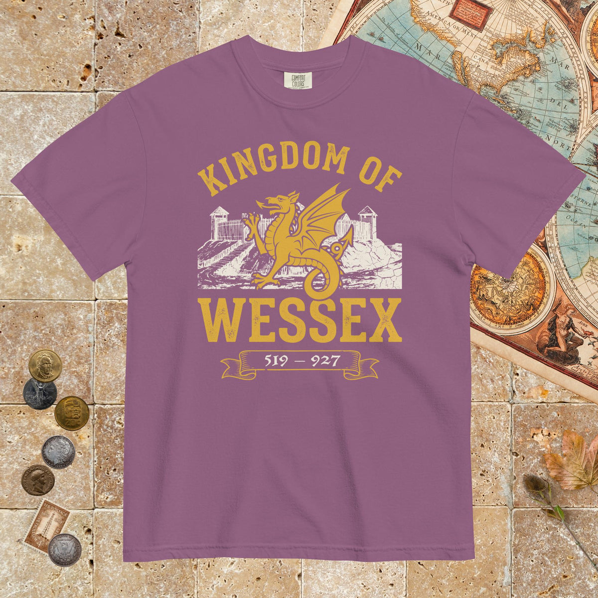 Berry Kingdom of Wessex - Premium Tee - history buff gift by HistoHead