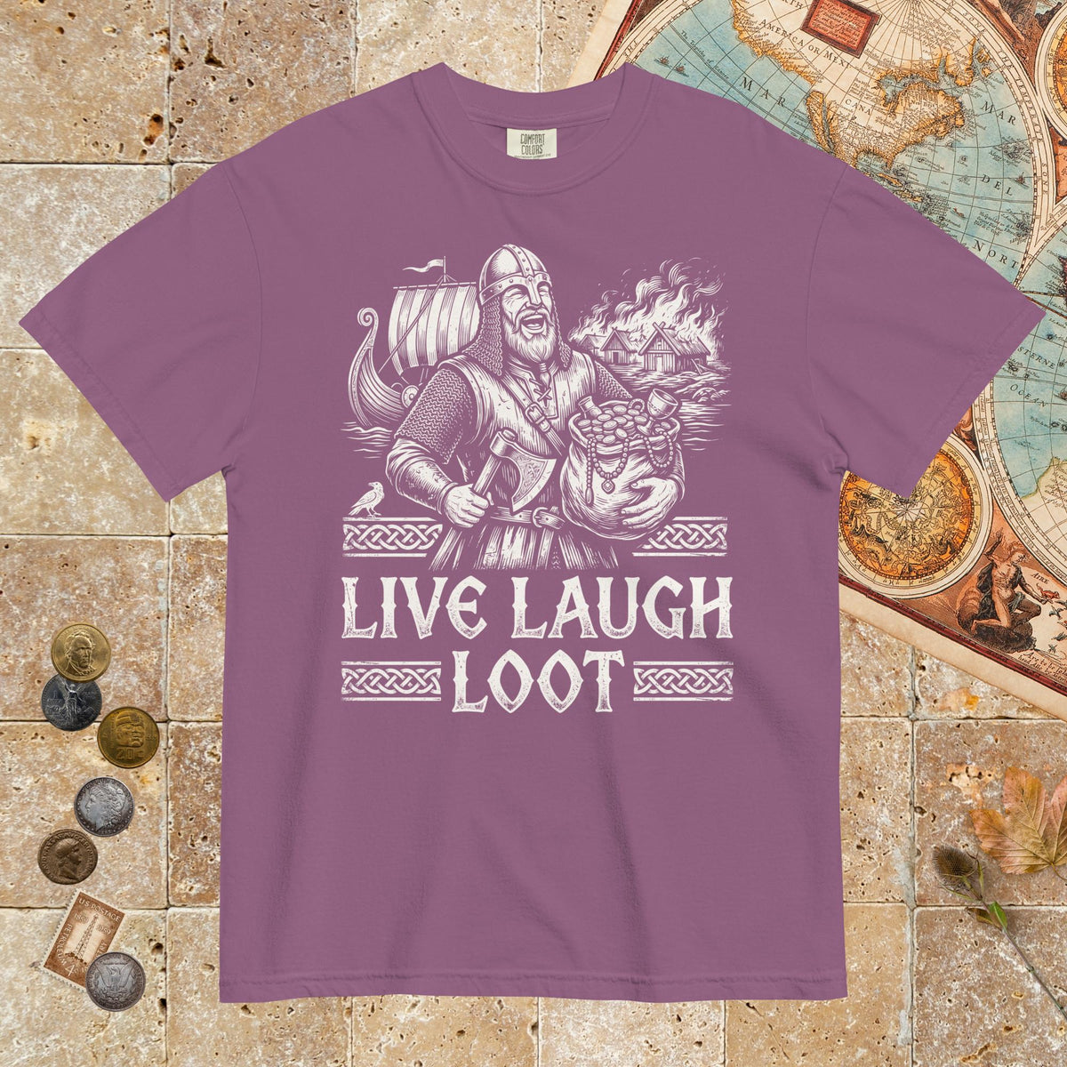 Berry Live Laugh Loot - Premium Tee - history buff gift by HistoHead