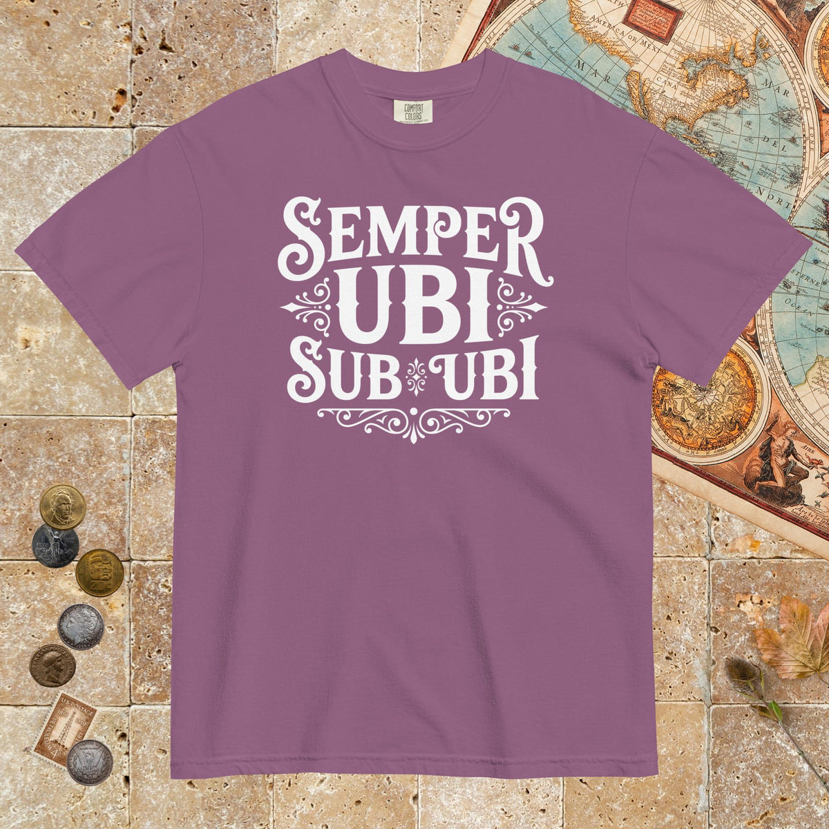 Berry Latin Pun Semper Ubi Sub Ubi - Premium Tee - history buff gift by HistoHead