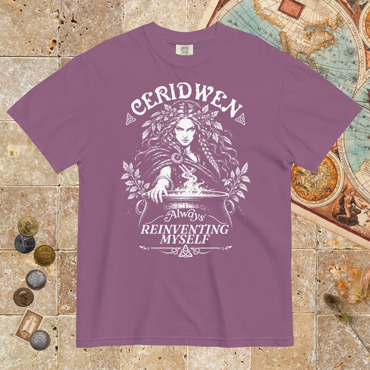 Berry Ceridwen Always Reinventing Myself - Premium Tee - history buff gift by HistoHead