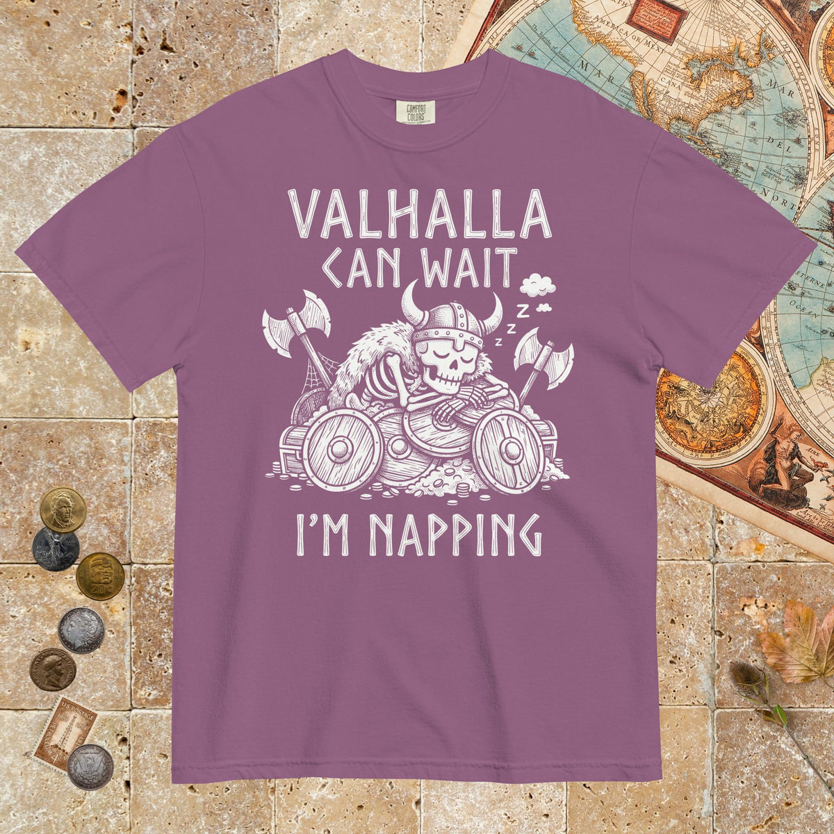 Berry Valhalla Can Wait - Premium Tee - history buff gift by HistoHead