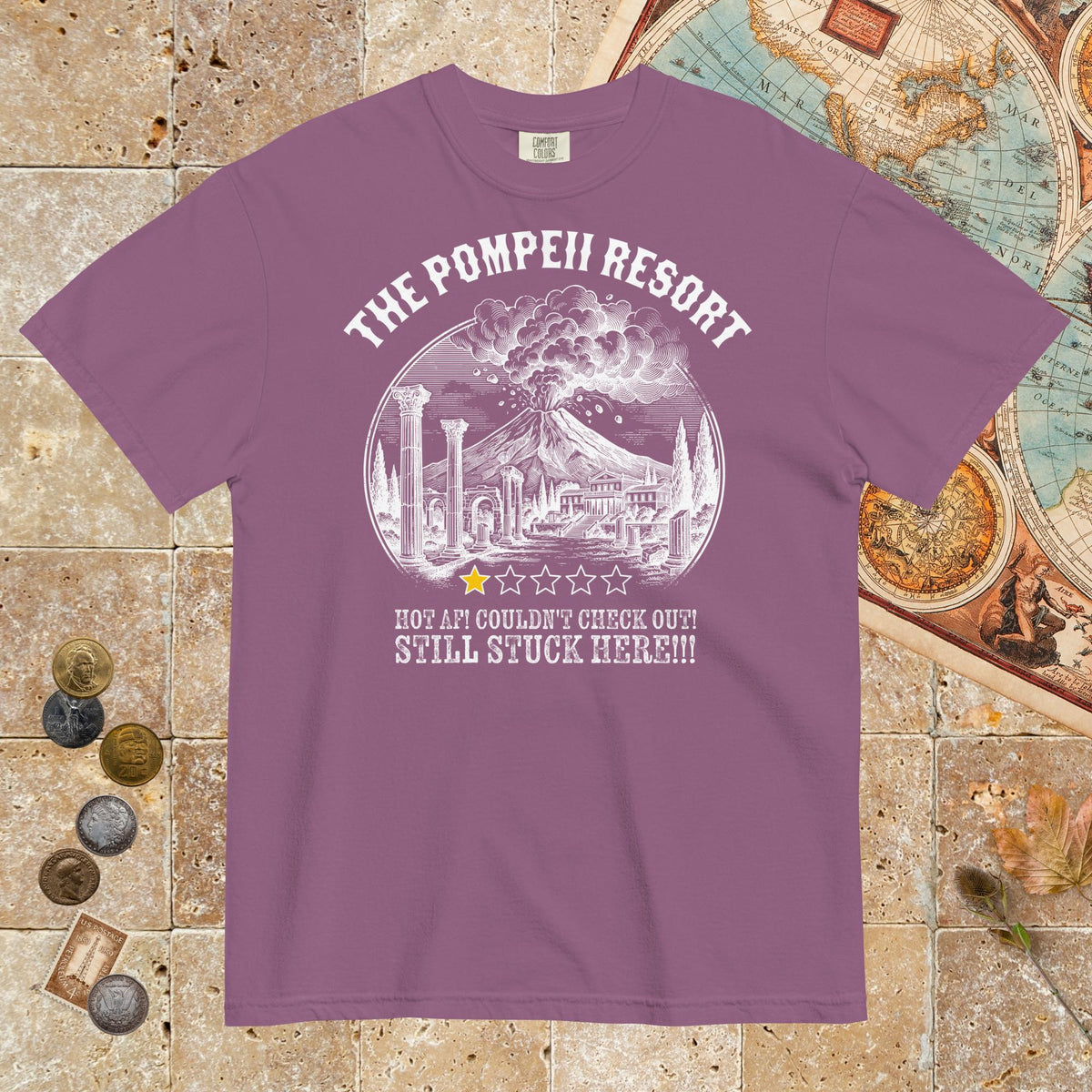 Berry The Pompeii Resort Review - Premium Tee - history buff gift by HistoHead