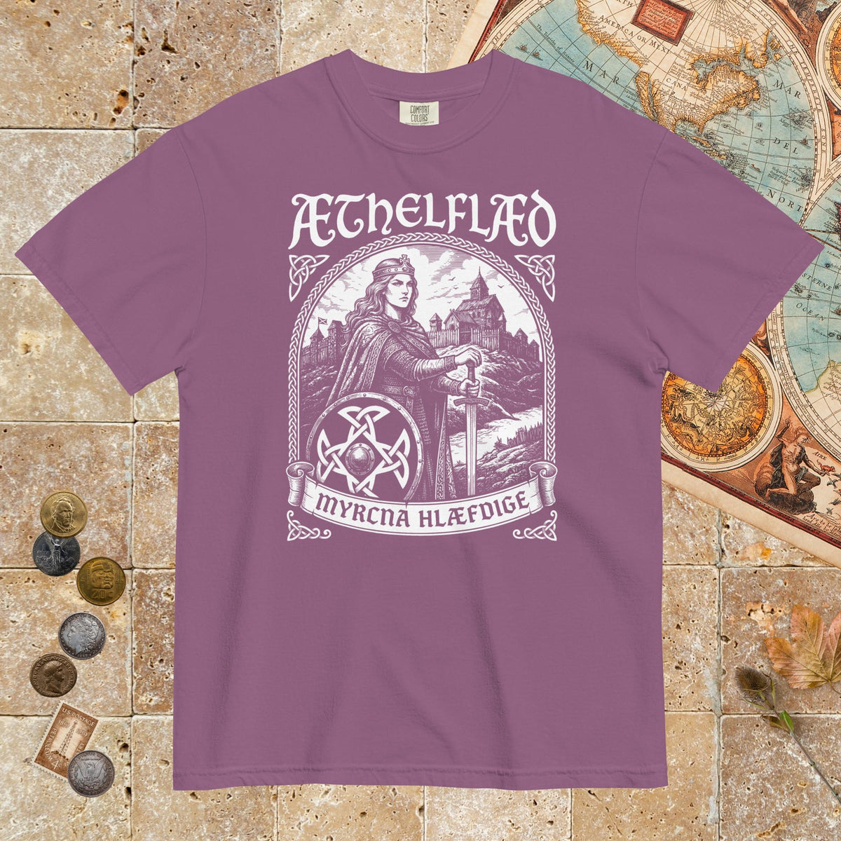 Berry Aethelflaed Lady of the Mercians Old English - Premium Tee - history buff gift by HistoHead