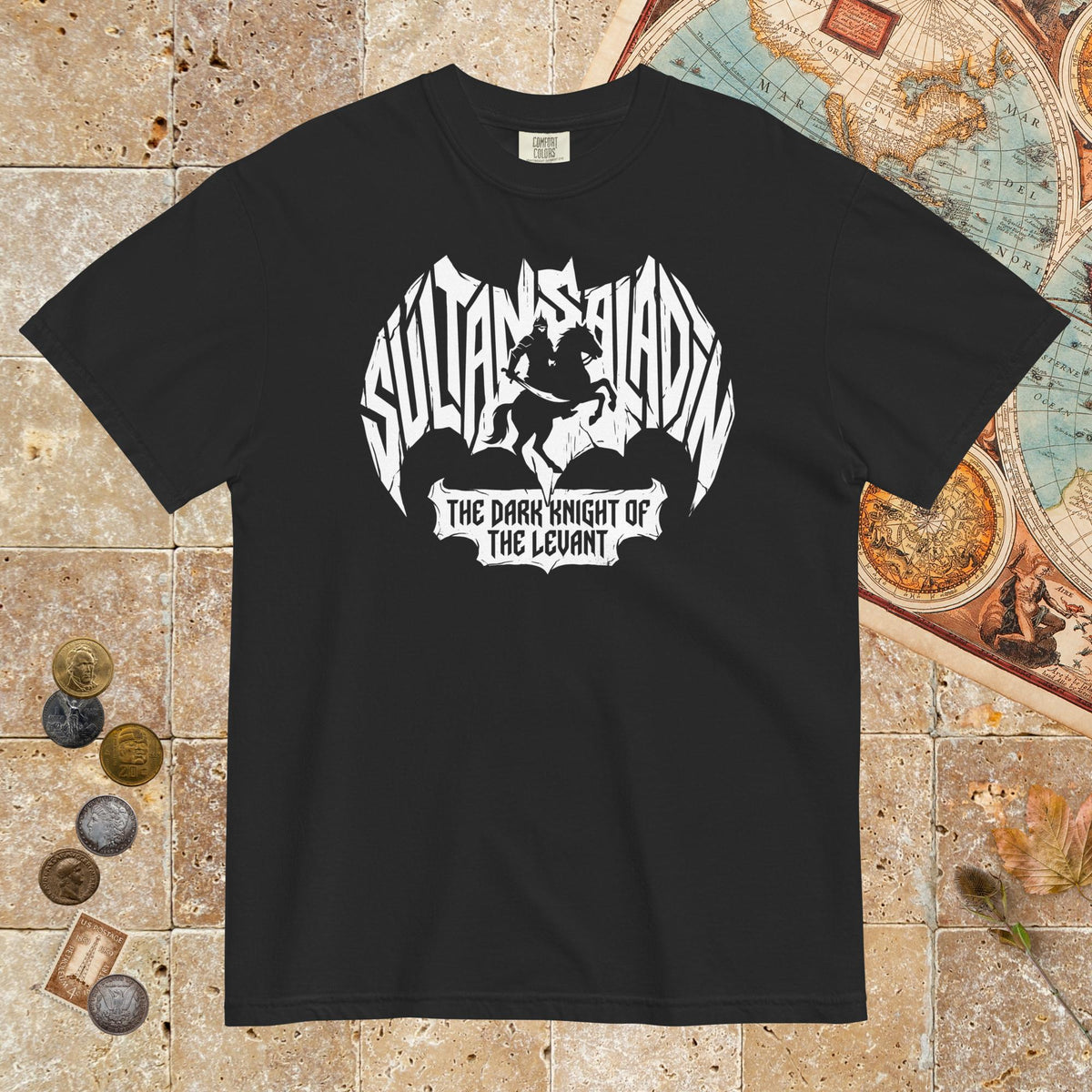 Black Saladin Dark Knight - Premium Tee - history buff gift by HistoHead