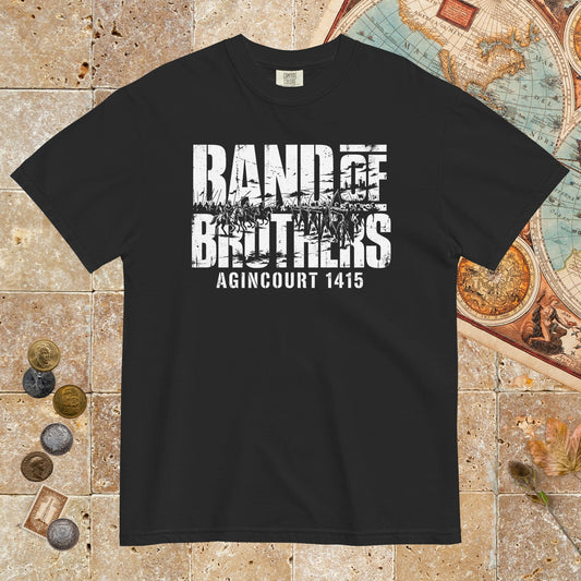 Black Band of Brothers Agincourt 1415 - Premium Tee - history buff gift by HistoHead