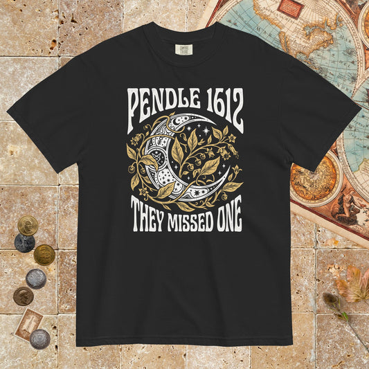 Black Pendle Witch Trials They Missed One - Premium Tee - history buff gift by HistoHead