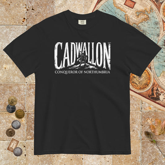 Black Cadwallon Conqueror of Northumbria - Premium Tee - history buff gift by HistoHead