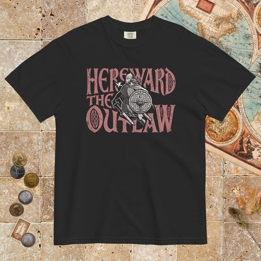 Black Hereward the Outlaw - Premium Tee - history buff gift by HistoHead