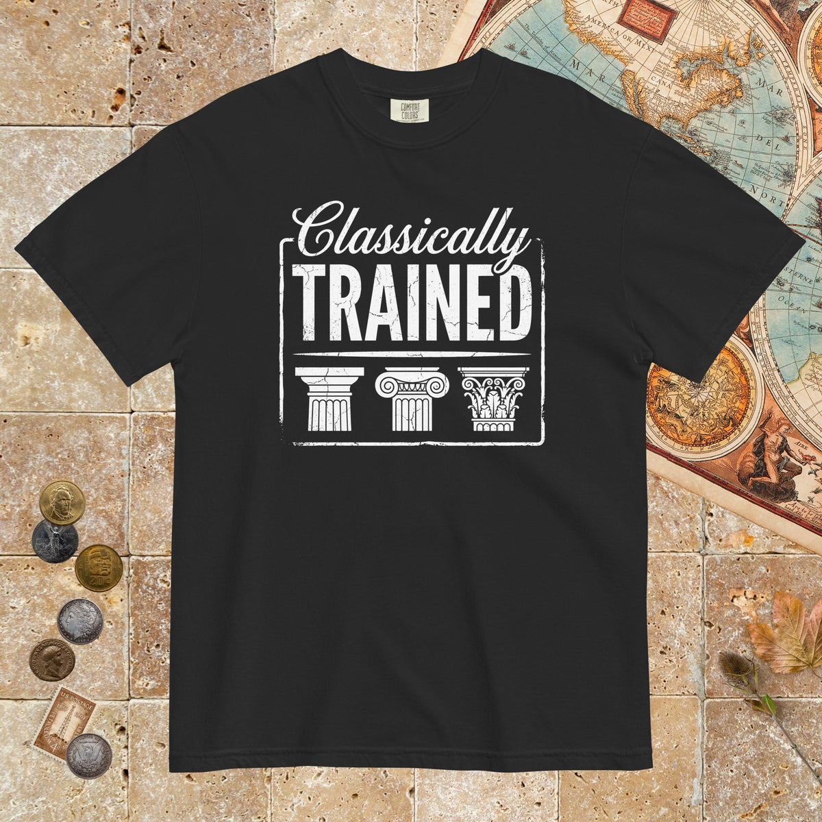 Black Classically Trained - Premium Tee - history buff gift by HistoHead
