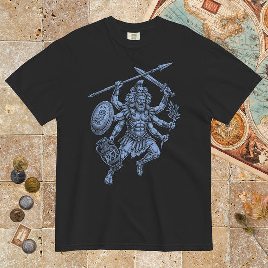Black Multitasking Hecatoncheires - Premium Tee - history buff gift by HistoHead