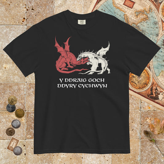 Black Red Dragon Prophecy - Premium Tee - history buff gift by HistoHead
