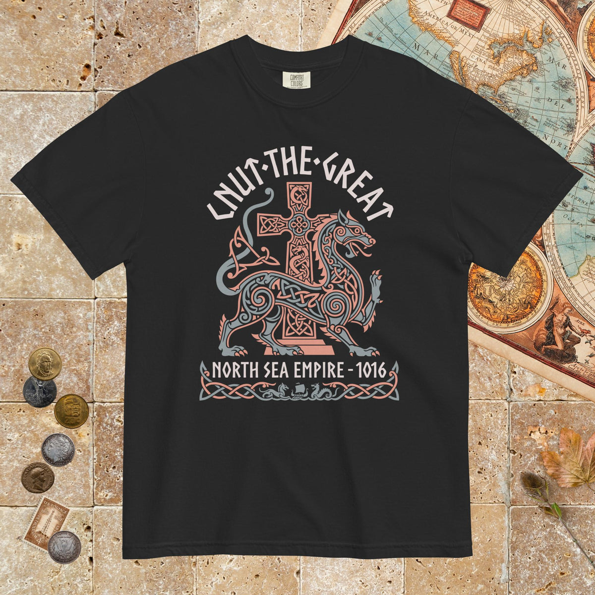 Black Cnut the Great - Premium Tee - history buff gift by HistoHead