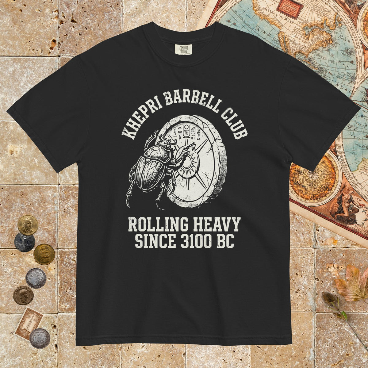 Black Khepri Barbell Club - Premium Tee - history buff gift by HistoHead