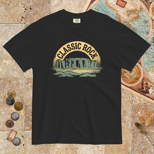 Black Stonehenge Classic Rock - Premium Tee - history buff gift by HistoHead