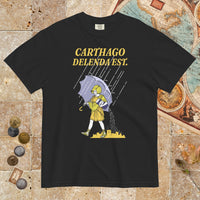 Black Carthago Delenda Est Salt Girl - Premium Tee - history buff gift by HistoHead