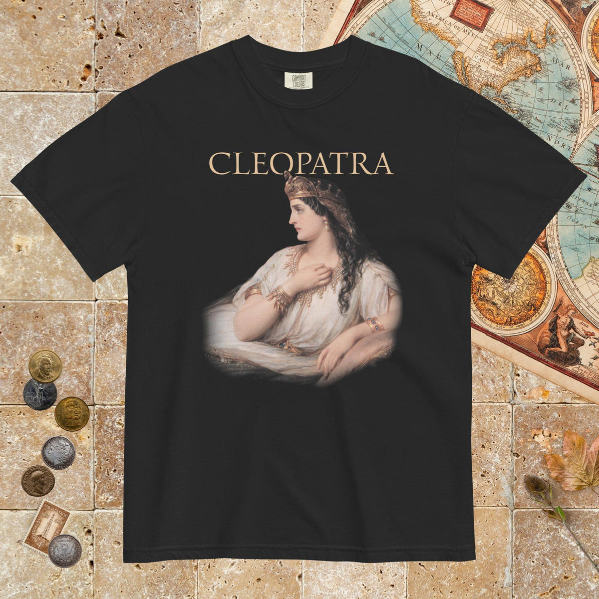 Black Cleopatra Art - Premium Tee - history buff gift by HistoHead