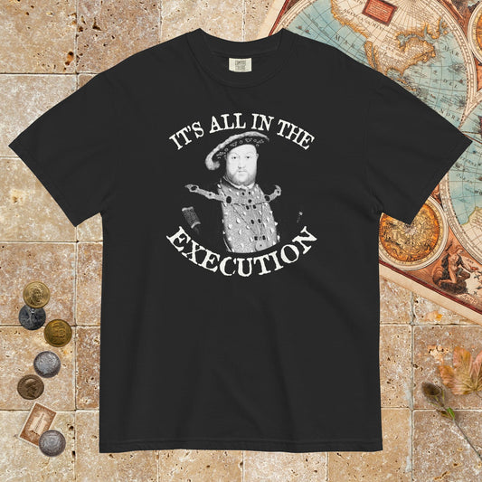 Black Henry VIII Execution - Premium Tee - history buff gift by HistoHead