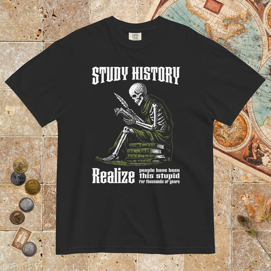 Black Study History - Premium Tee - history buff gift by HistoHead
