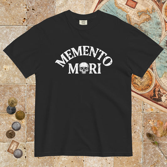 Black Memento Mori - Premium Tee - history buff gift by HistoHead