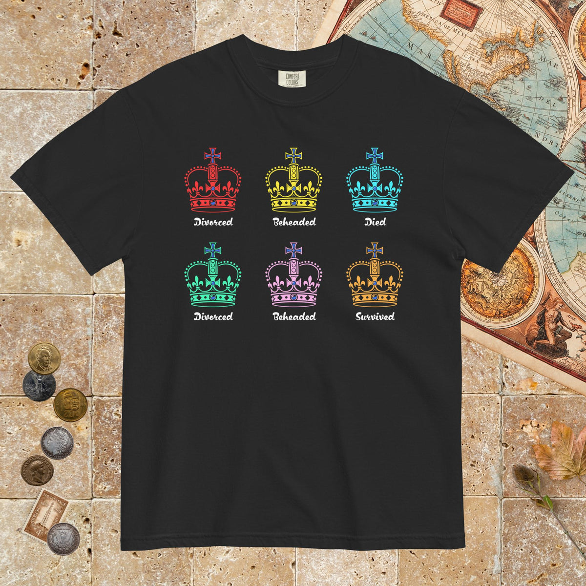 Black Six Queens - Premium Tee - history buff gift by HistoHead