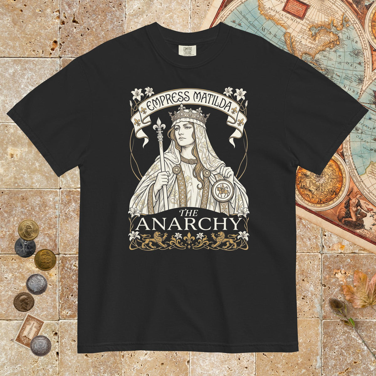 Black Empress Matilda The Anarchy - Premium Tee - history buff gift by HistoHead