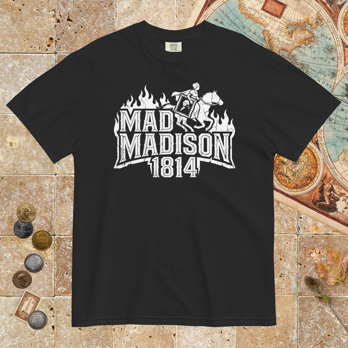 Black Mad Madison - Premium Tee - history buff gift by HistoHead