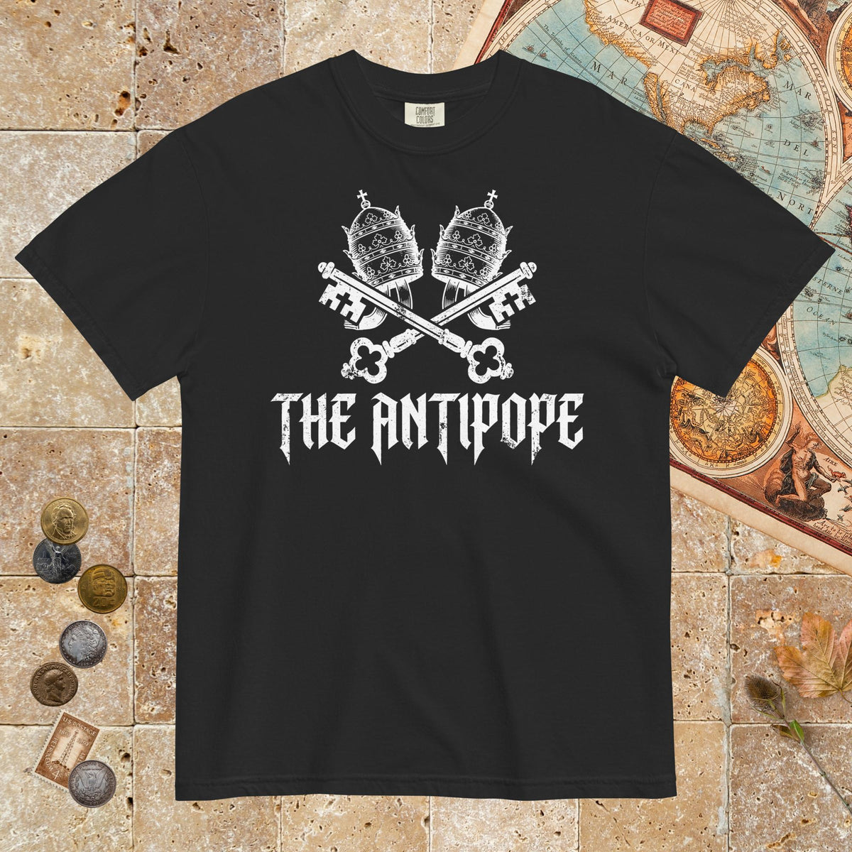 Black The Antipope - Premium Tee - history buff gift by HistoHead