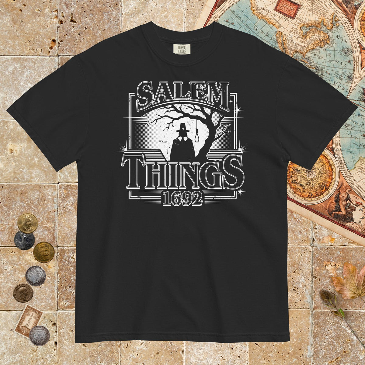 Black Salem Things 1692 - Premium Tee - history buff gift by HistoHead