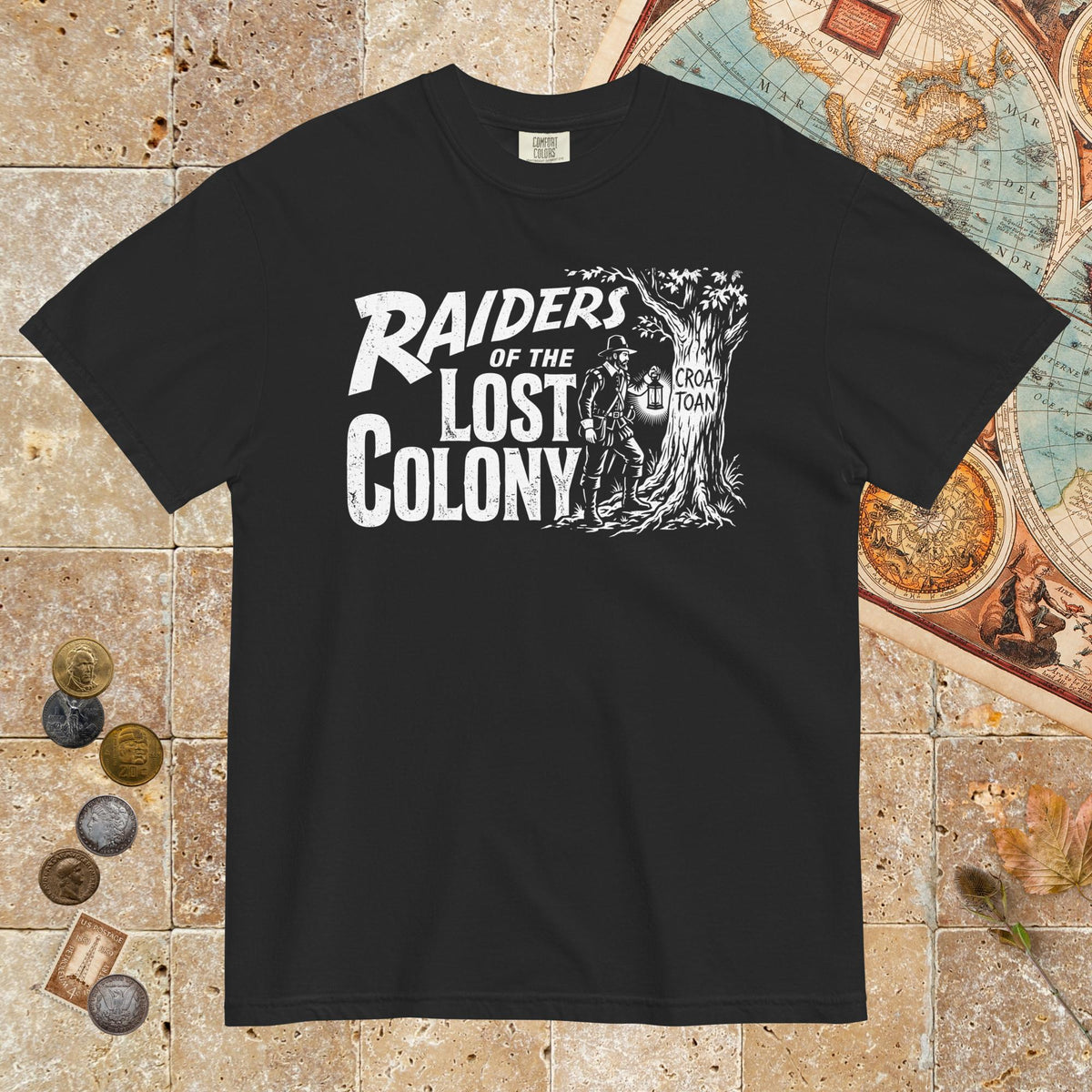 Black Raiders of the Lost Colony - Premium Tee - history buff gift by HistoHead