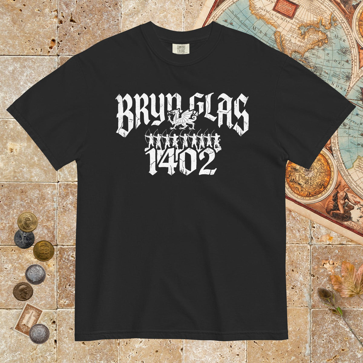Black Battle of Bryn Glas 1402 - Premium Tee - history buff gift by HistoHead