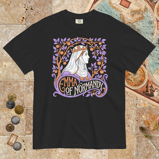 Black Emma Of Normandy - Premium Tee - history buff gift by HistoHead