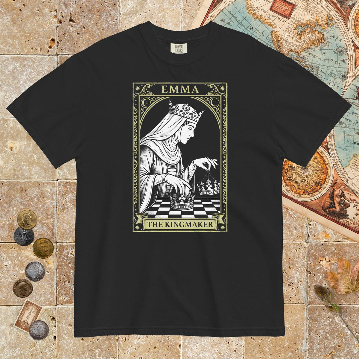 Black Emma of Normandy The Kingmaker - Premium Tee - history buff gift by HistoHead