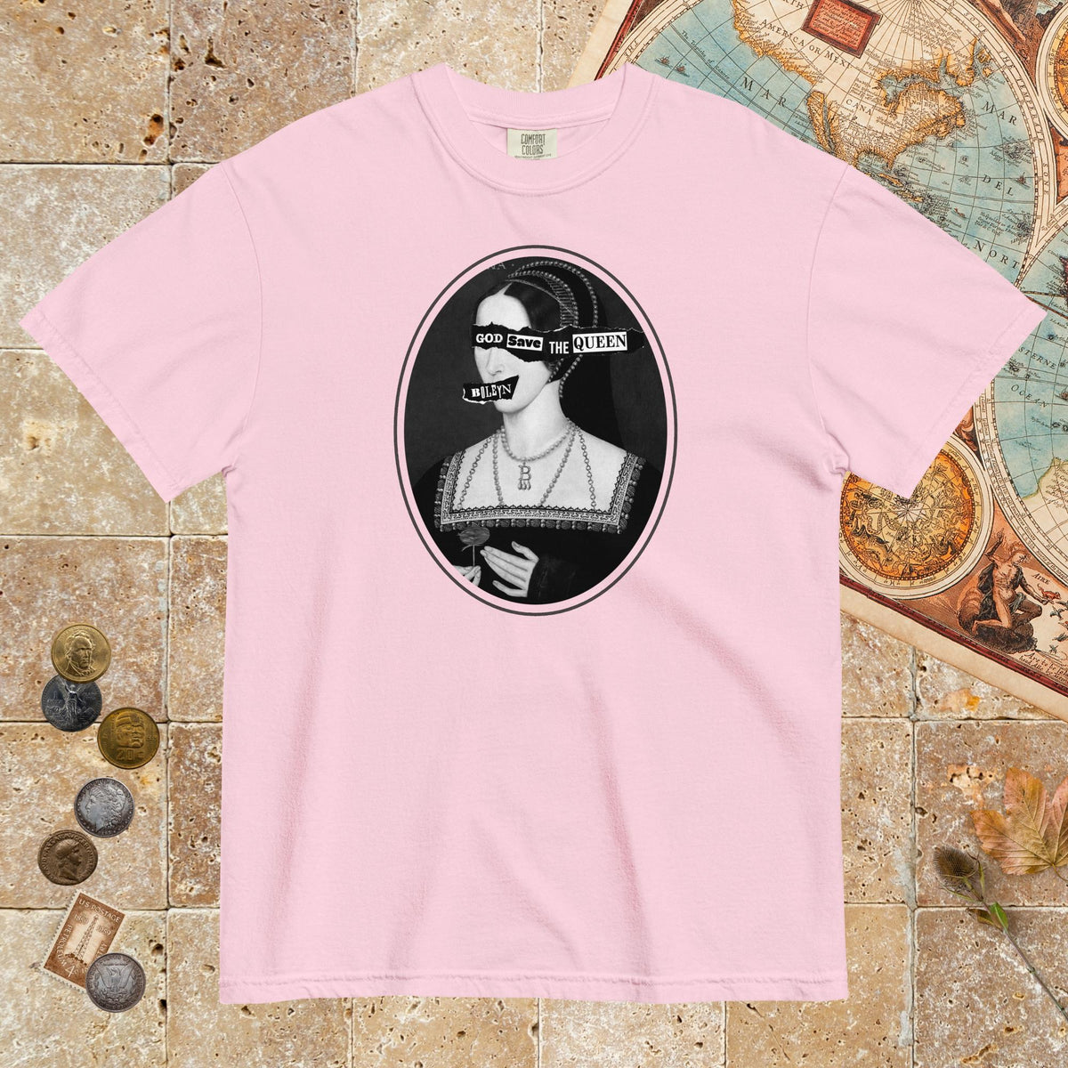 Blossom God Save the Queen Anne Boleyn - Premium Tee - history buff gift by HistoHead