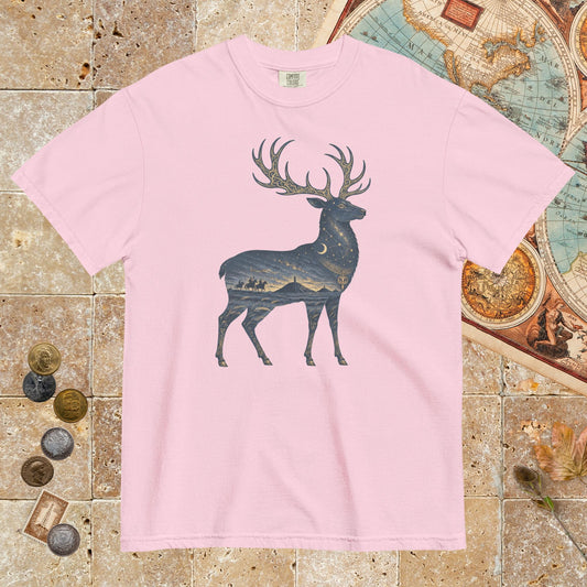 Blossom Scythian Stag - Premium Tee - history buff gift by HistoHead