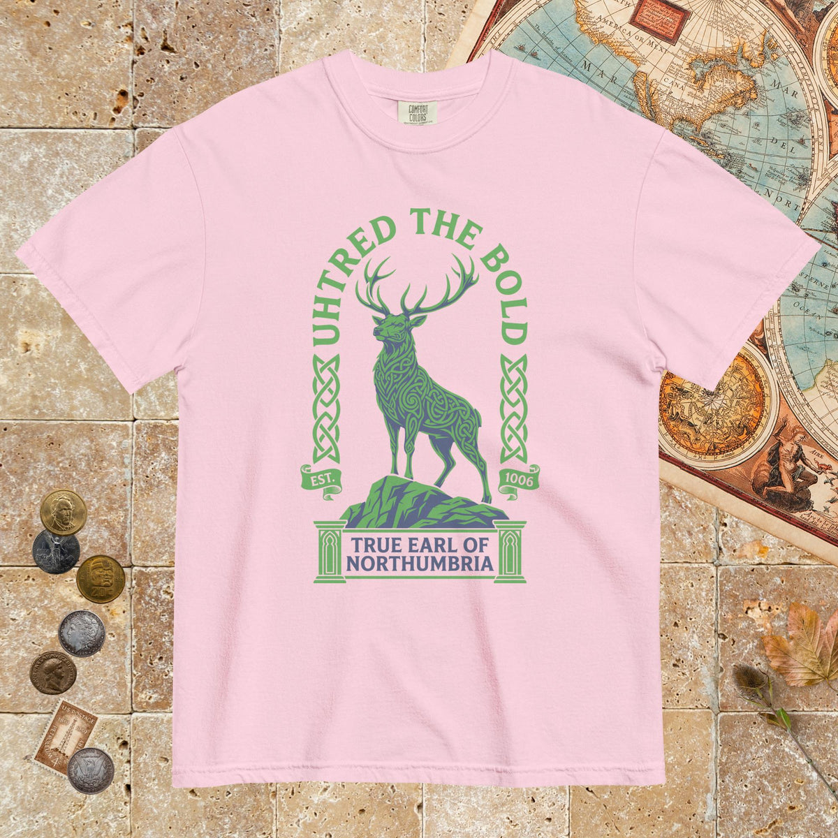 Blossom Uhtred the Bold - Premium Tee - history buff gift by HistoHead