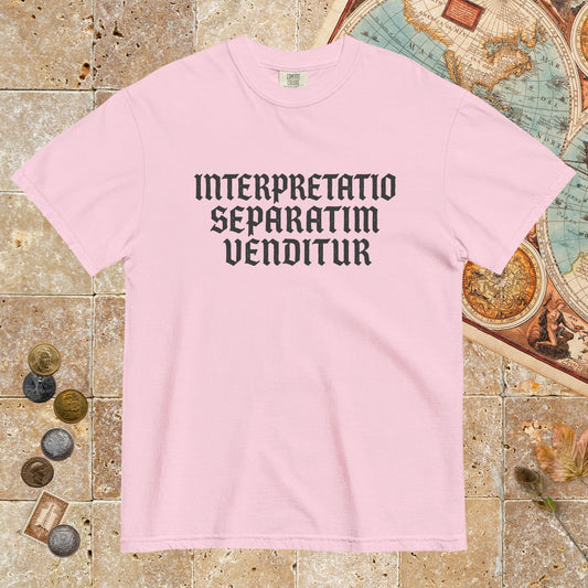 Blossom Translation Sold Separately in Latin - Premium Tee - history buff gift by HistoHead