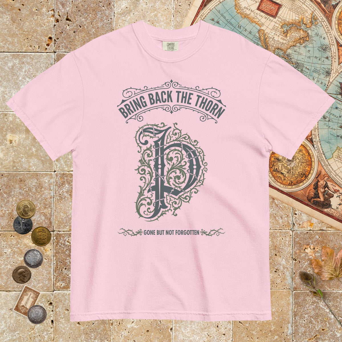 Blossom Bring Back the Thorn Letter - Premium Tee - history buff gift by HistoHead