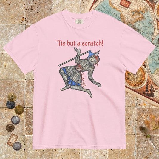 Blossom Tis But A Scratch - Premium Tee - history buff gift by HistoHead