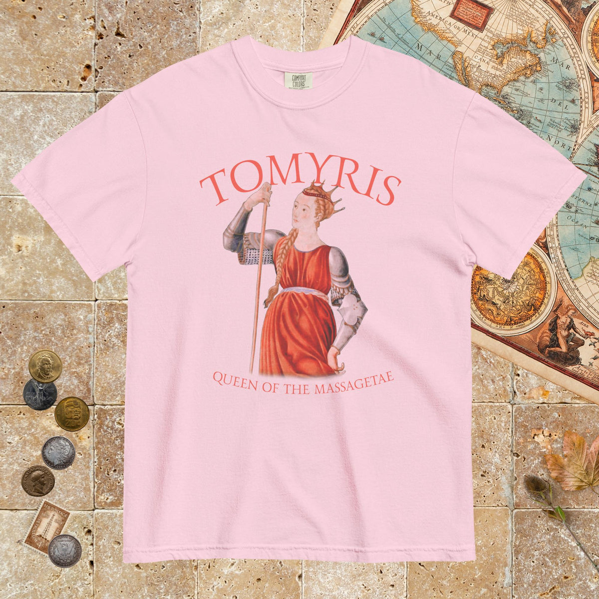 Blossom Tomyris Queen of the Massagetae - Premium Tee - history buff gift by HistoHead