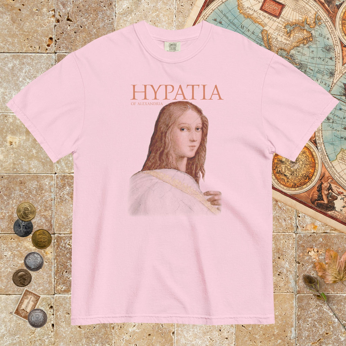 Blossom Hypatia of Alexandria - Premium Tee - history buff gift by HistoHead