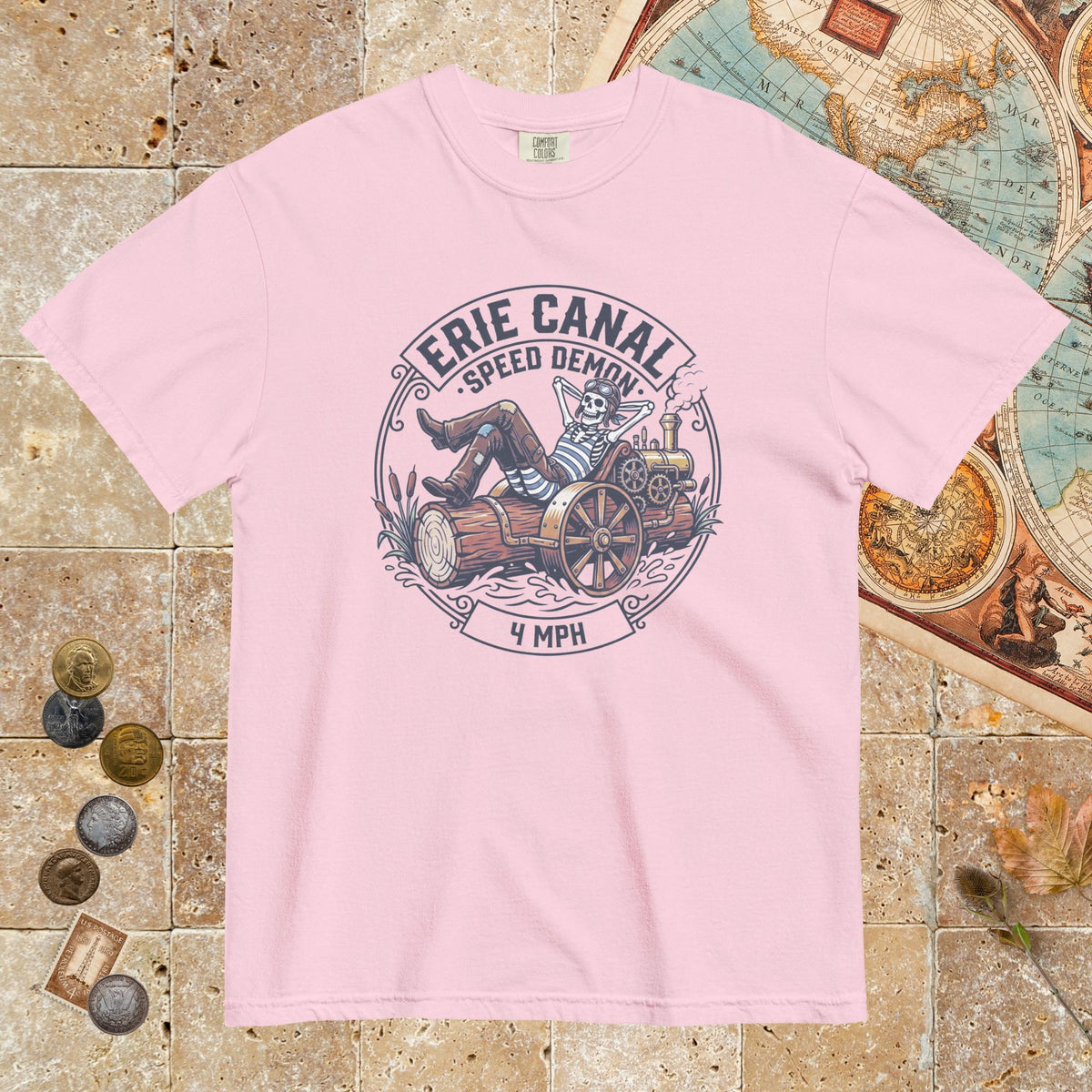 Blossom Erie Canal Speed Demon - Premium Tee - history buff gift by HistoHead