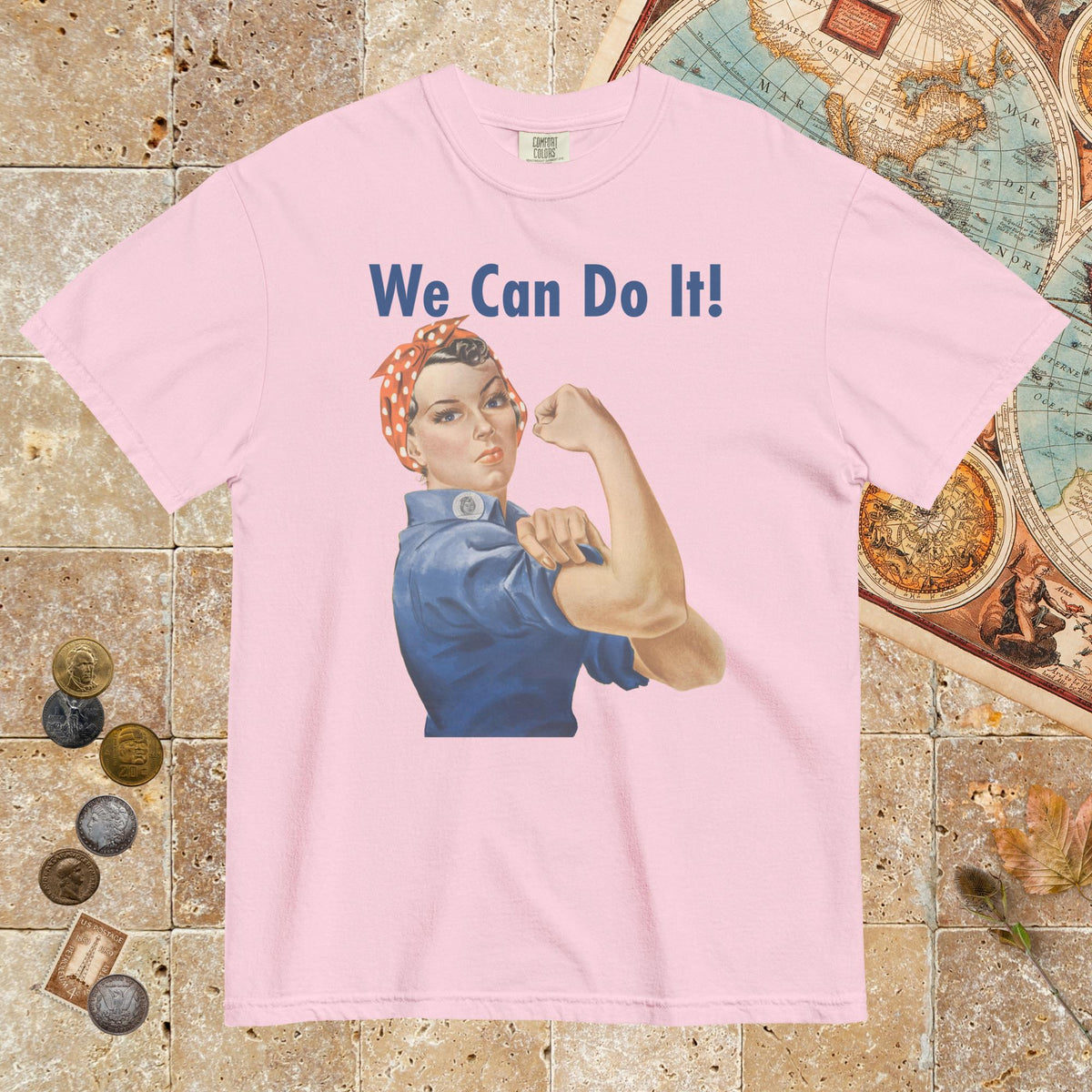 Blossom Rosie We Can Do It - Premium Tee - history buff gift by HistoHead