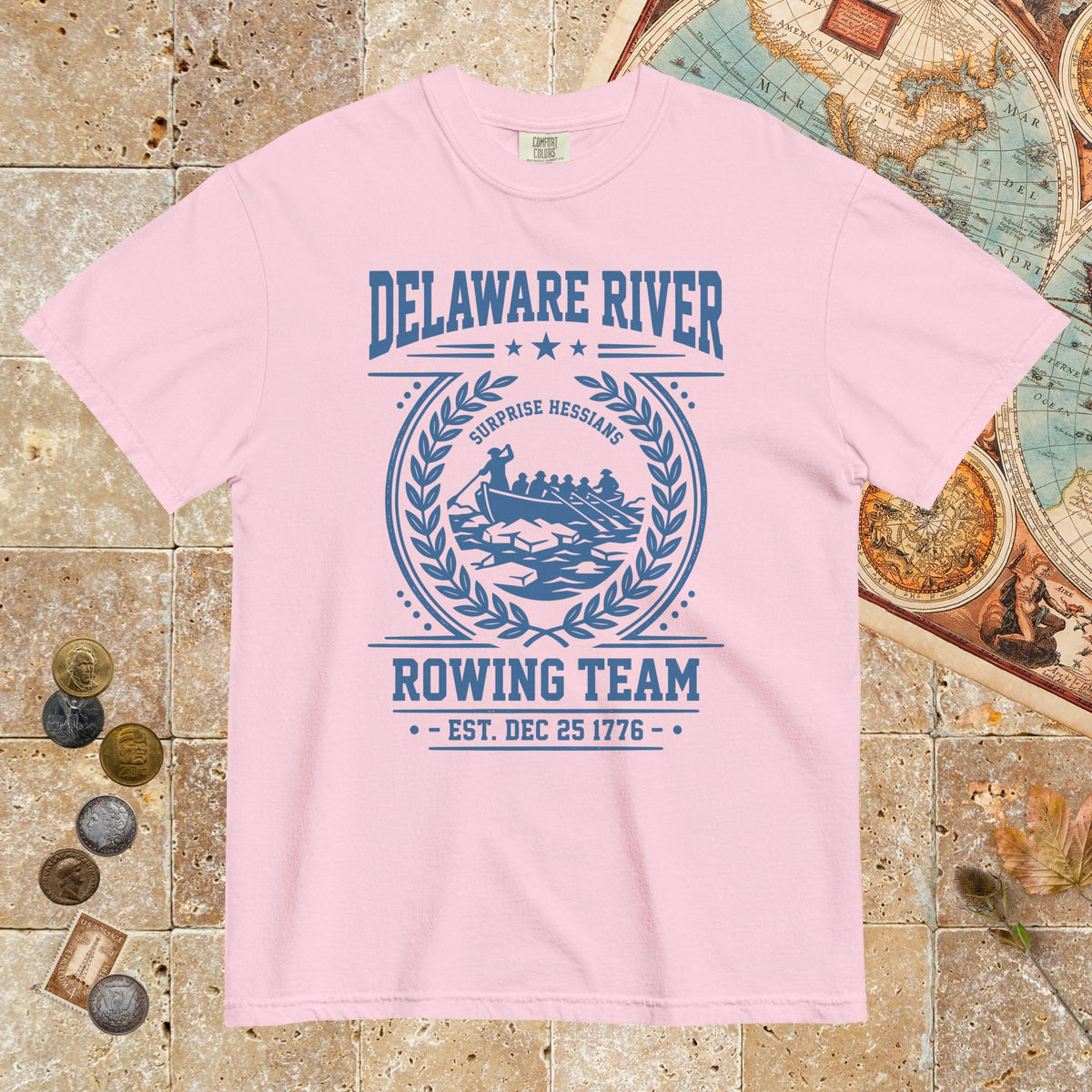 Blossom Delaware River Rowing Team - Premium Tee - history buff gift by HistoHead