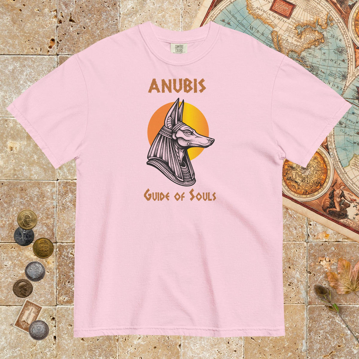 Blossom Anubis Guide of Souls - Premium Tee - history buff gift by HistoHead