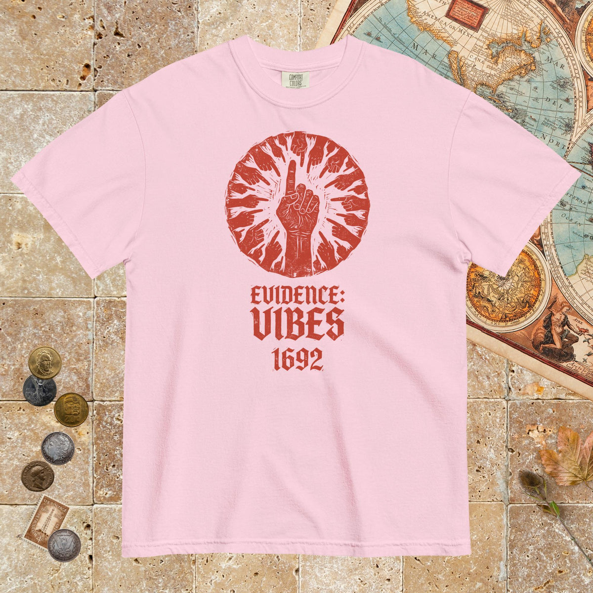 Blossom 1692 Salem Witch Trials Evidence - Premium Tee - history buff gift by HistoHead