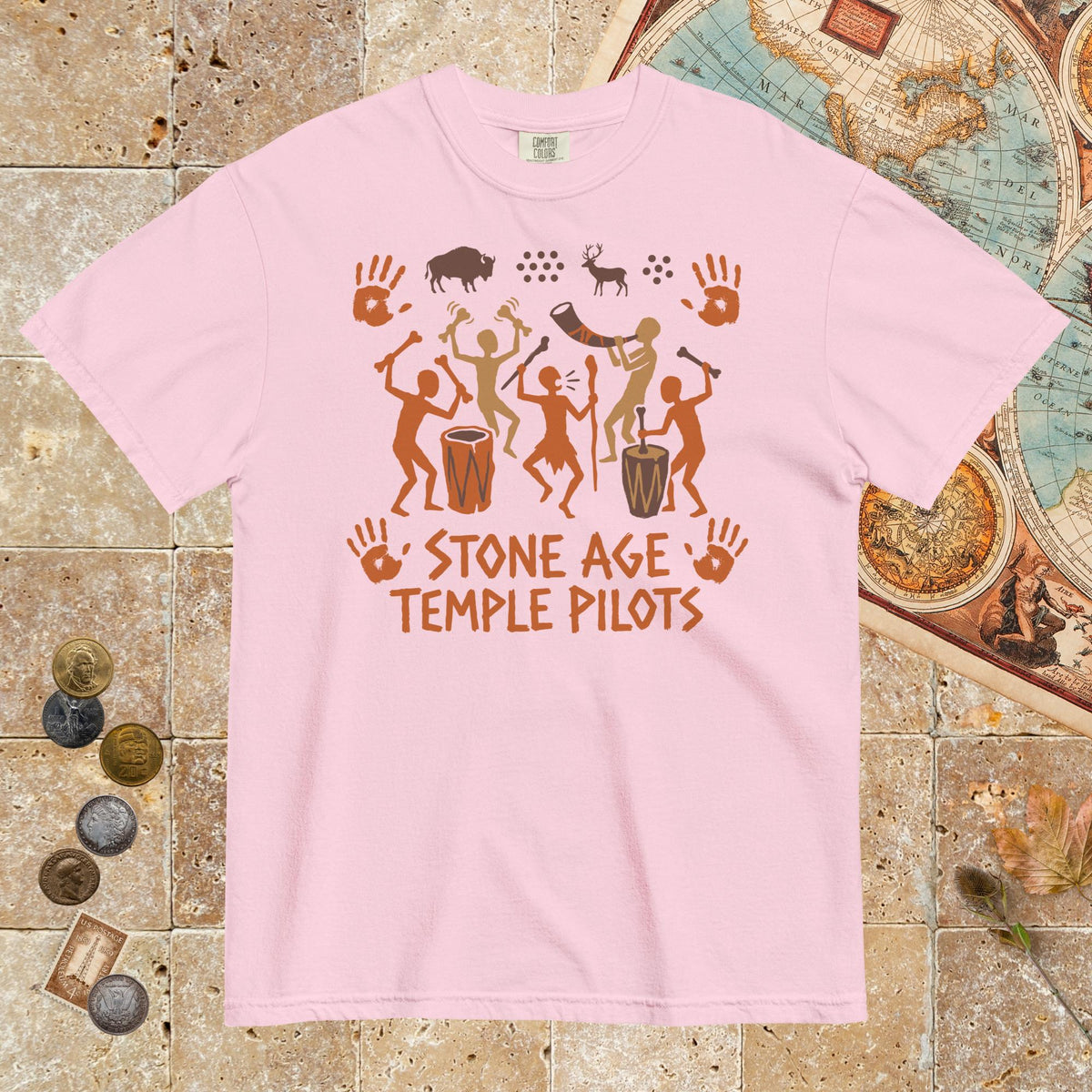 Blossom Stone Age Temple Pilots - Premium Tee - history buff gift by HistoHead